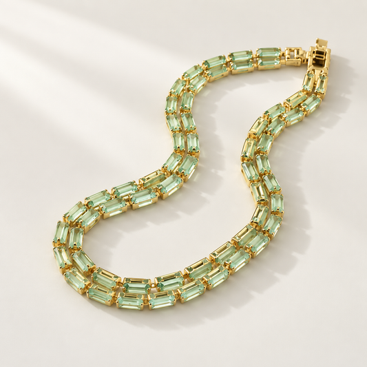 Sage Crystal Bracelet